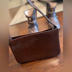 Lancel brown purse, used 2 times, just not needed anymore